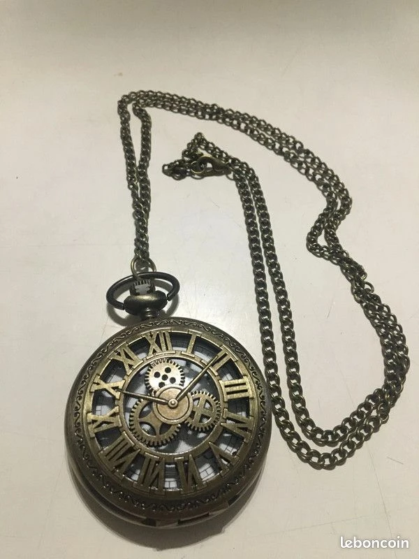 Montre à gousset avec chiffre romain